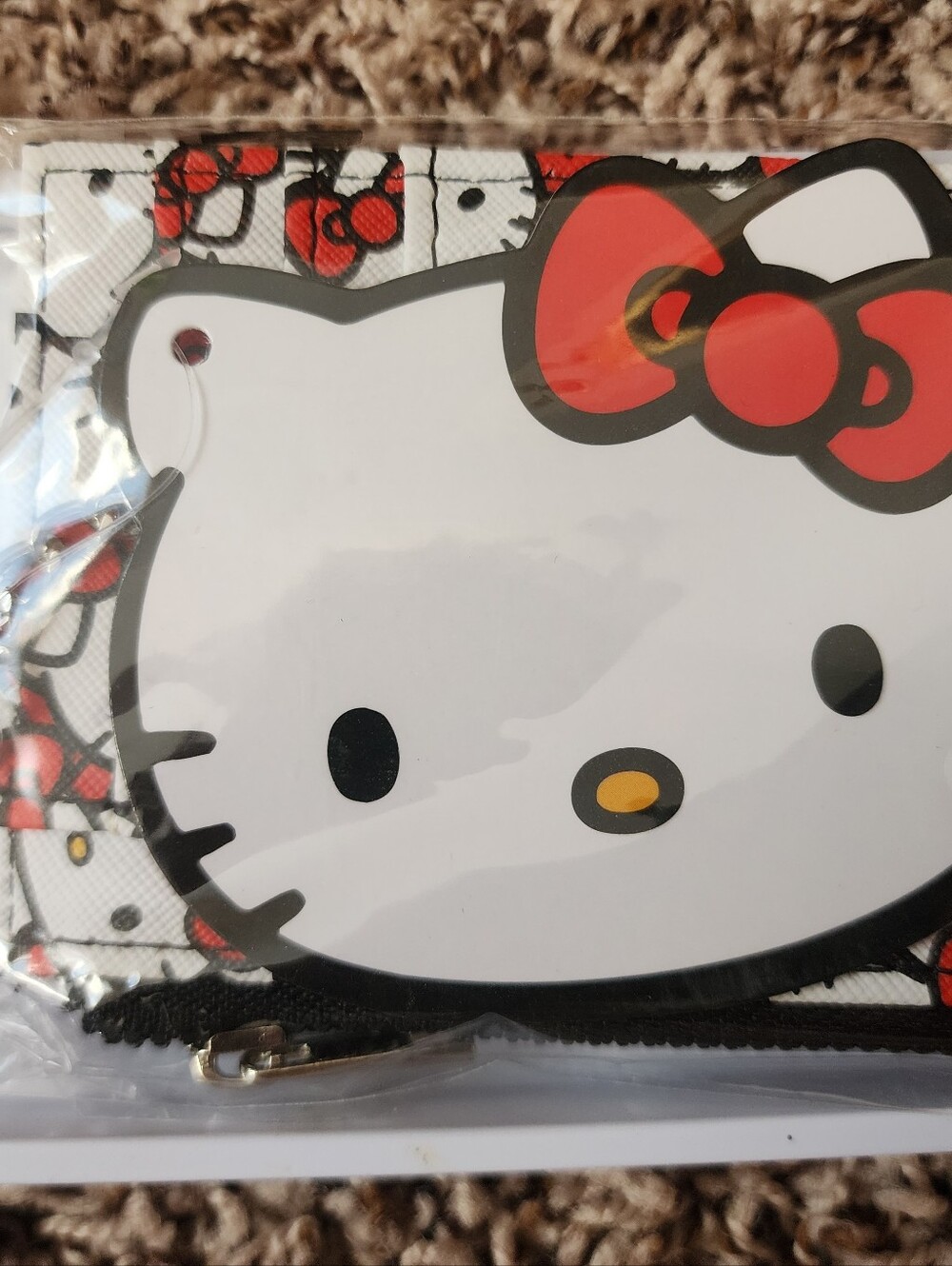 Hello Kitty White & Red Kids Coin Purse #34